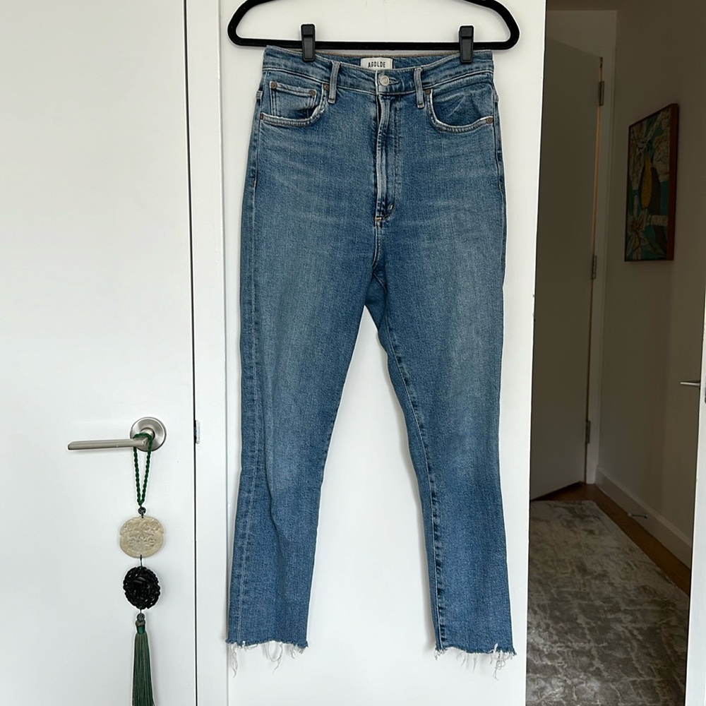Agolde Pinch Waist Blue Jeans